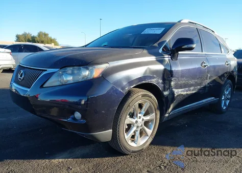2010 Lexus Rx 350 from USA, damaged, VIN 2T2ZK1BA9AC019209